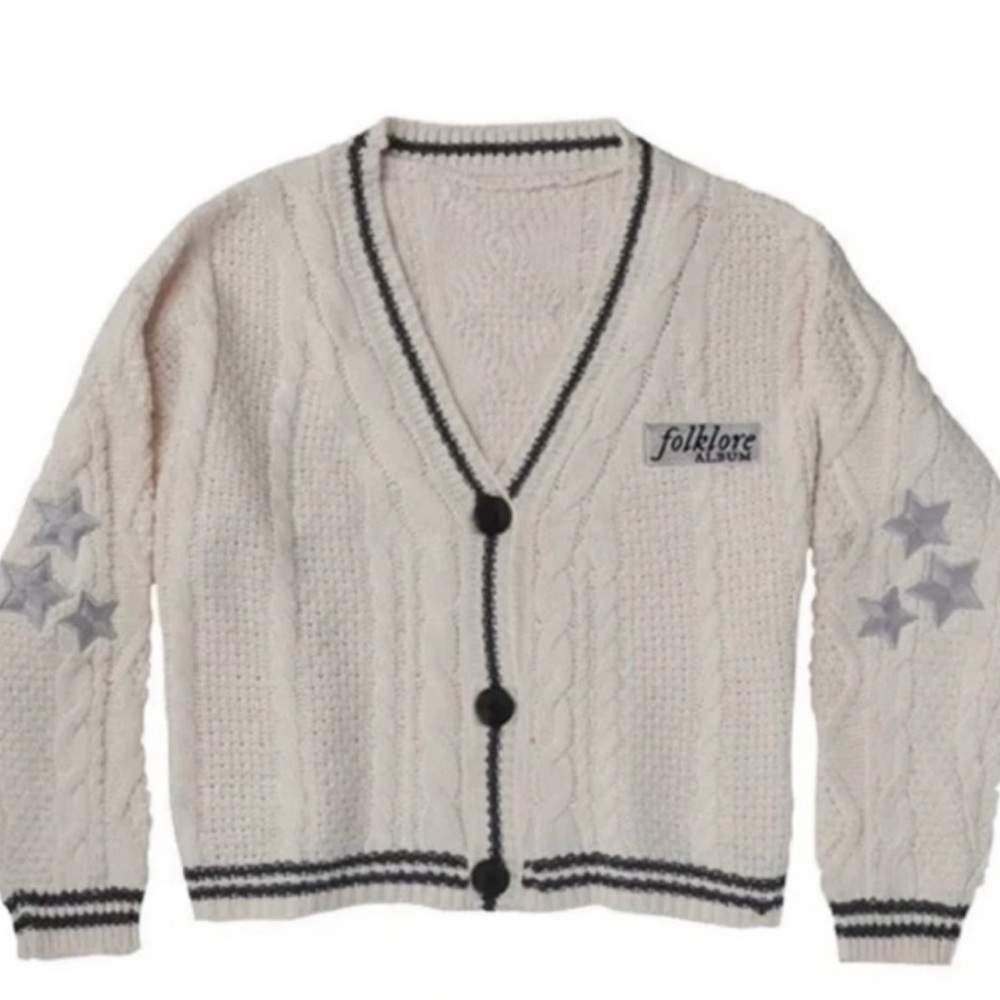 ISO Authentic Folklore Patch Cardigan!